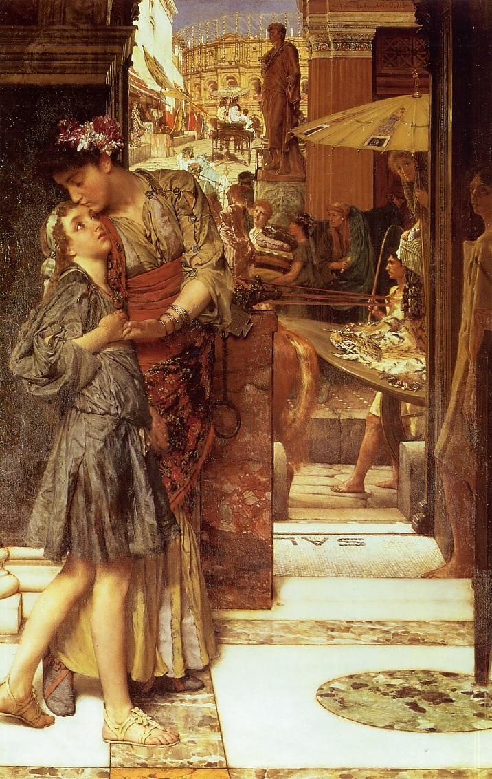 Sir Lawrence Alma-Tadema - le baiser d'adieu.JPG
